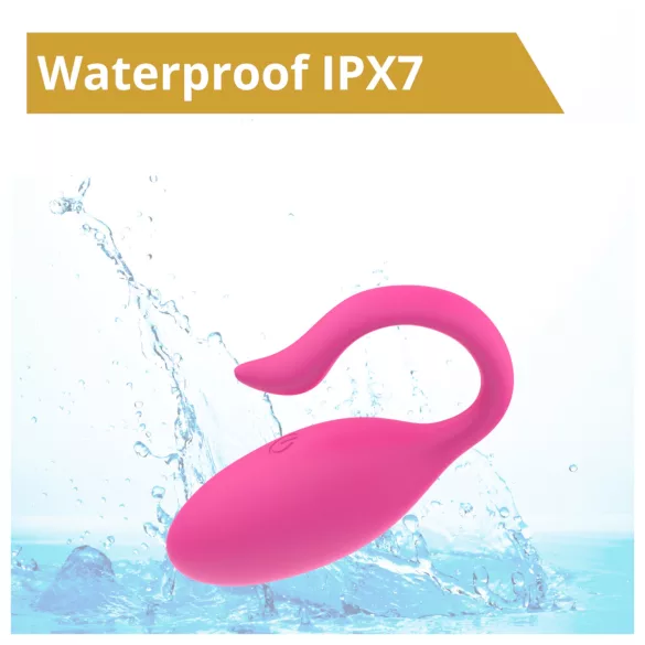 Sweet Play - bærbart app‑styret vibratoræg (pink)