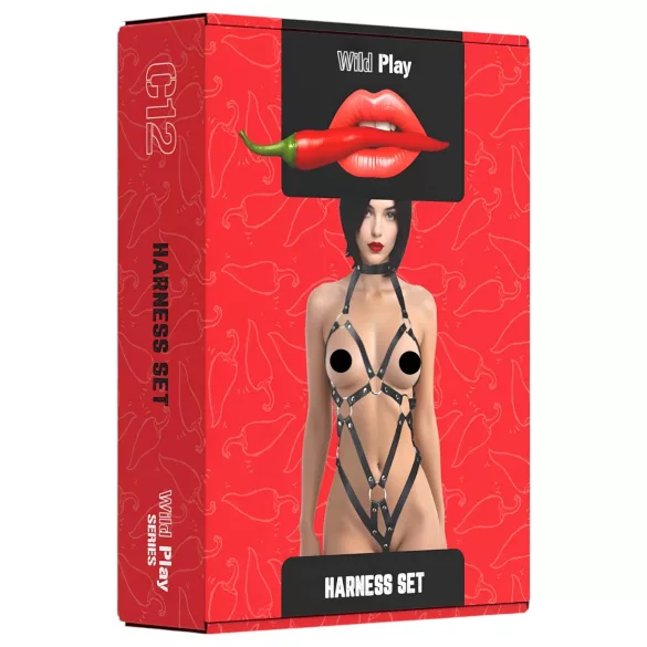 Wild Play - bodystocking - sort
