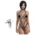 Wild Play - bodystocking - sort