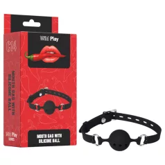 Wild Play - silikone gag - justerbart sort