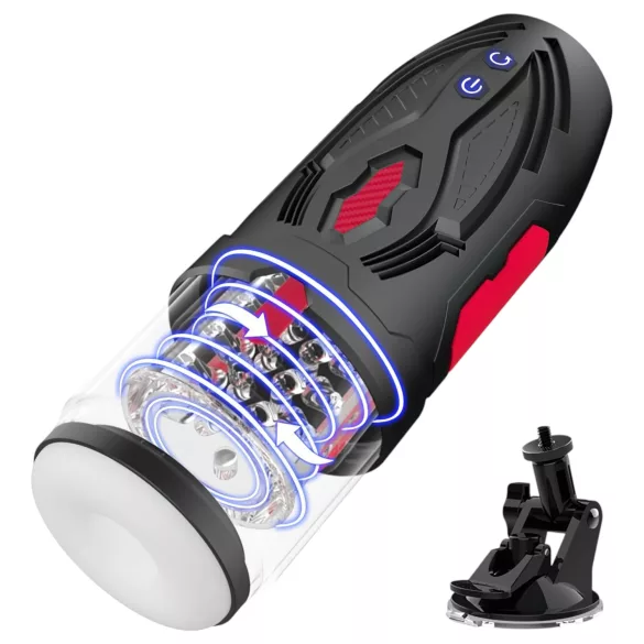 Men's Play - masturbator - roterende stødende - sort