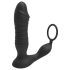 Men's Play - smart, skubbende anal vibrator (sort)
