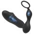 Men's Play - smart, skubbende anal vibrator (sort)