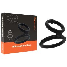 Men's Play - penisring og kuglering - sort