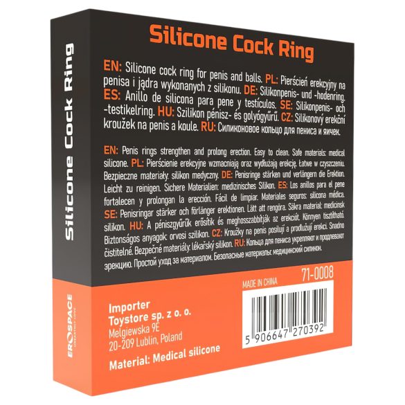 Men's Play - penisring og kuglering - sort