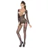 Passion BS031 - erotisk åbent catsuit - sort - S-L