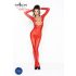 Passion BS031 - åbent catsuit - rød - S-L