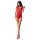 Passion BS064 - åben netbodystocking (rød) - S-L