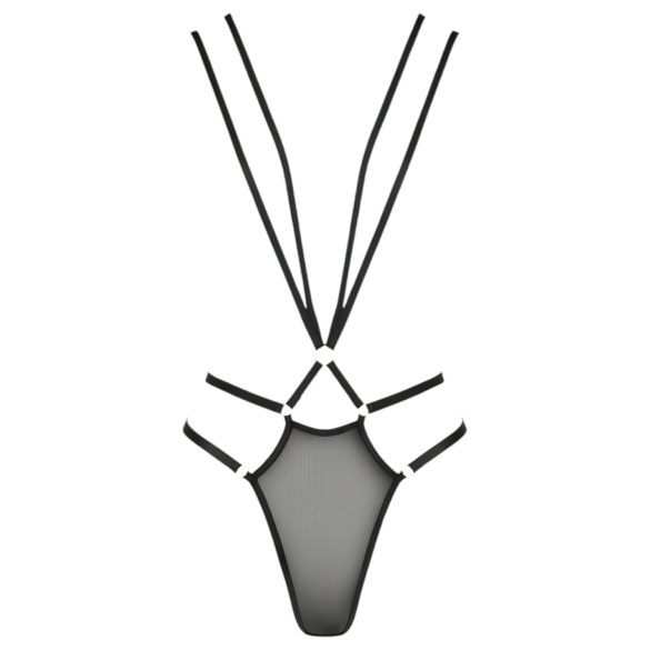 Passion Devil Meggy - metalring kropssele body (sort)