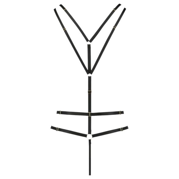 Passion Devil Meggy - metalring kropssele body (sort)