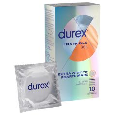 Durex Invisible XL - ekstra store kondomer - 10 stk