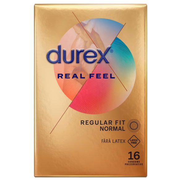 Durex Real Feel - latexfri kondomer - 16 stk