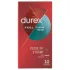 Durex Feel Thin Slim - kondom - ekstra tynd for bedre følelse - 10 stk