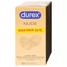 Durex Nude - ultratynde kondomer (2x10 stk.)
