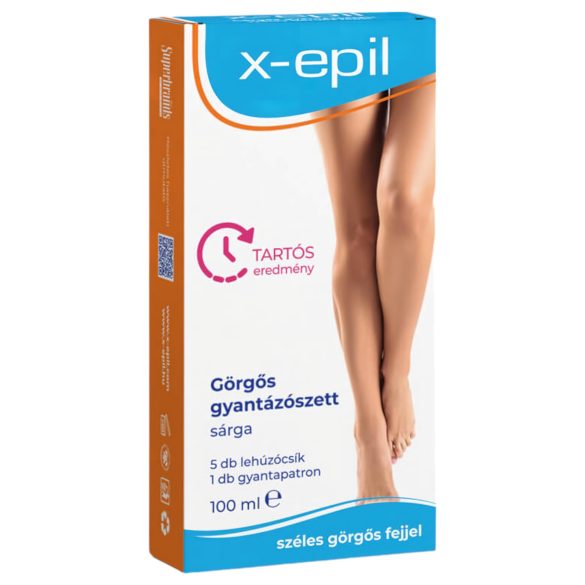 X-Epil - rullevoks sæt - gul