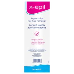 X-Epil - voksstrips - tekstil - 50 stk