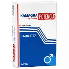   Kamagra by Carene Potencia - kosttilskudstabletter til mænd - 4 stk.