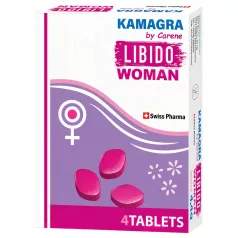   Kamagra by Carene Libido Woman - kosttilskudstabletter til kvinder - 4 stk.