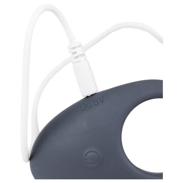 Desirel Halo - vibratorisk penisring - smartfunktion - silikone - sort