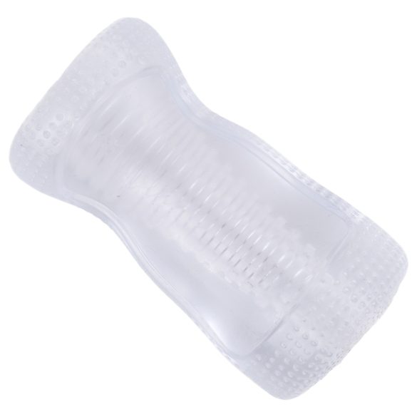 Desirel Vertigo - masturbator med ribbet indre (gennemsigtig)