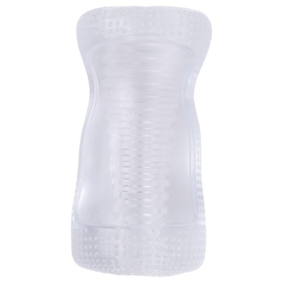 Desirel Vertigo - masturbator med ribbet indre (gennemsigtig)