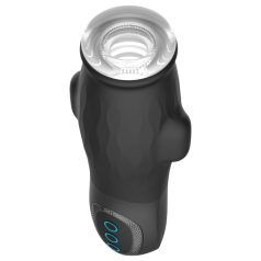   Lonely Anne - masturbator med vibration og sug - genopladelig - sort