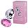 Desirel Pink Jewel S - anal plug (sølv-pink)