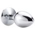 Desirel Pink Jewel M - anal plug (sølv-pink)