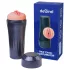 Desirel True Touch - realistisk vagina vibrator - natur sort