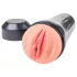 Desirel True Touch - realistisk vagina vibrator - natur sort