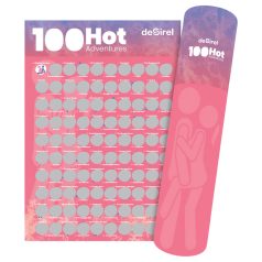 Desirel - 100 erotiske stillinger skrabeplakat spil