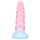 OgazR - lysende enhjørning dildo - 22cm (regnbue)