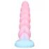 OgazR - dildo med lys - unikorn design - 22cm regnbue