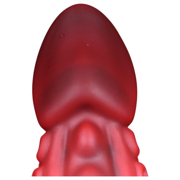 OgazR - blæksprutte dildo - 19cm - rød