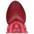 OgazR - blækspruttearm dildo - 19 cm (rød)