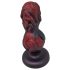 OgazR - kugleformet anal dildo - 10,5 cm (sort)