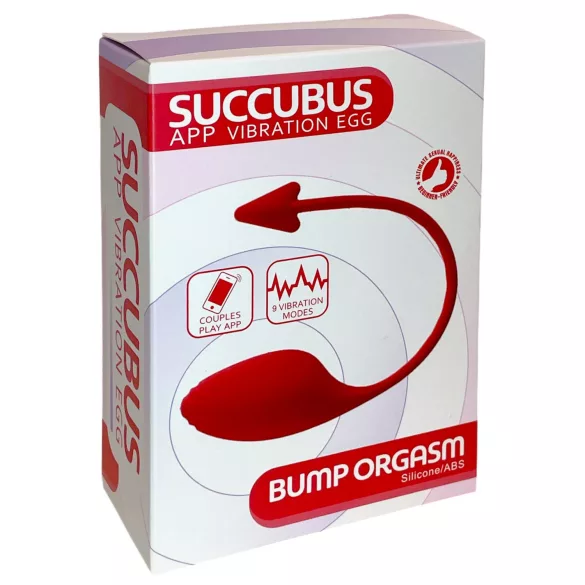 Funny Me - vibrerende æg med fjernbetjening og elektrostimulation - rød