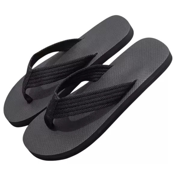 Flip-flop sandaler - penis-mønster - sort