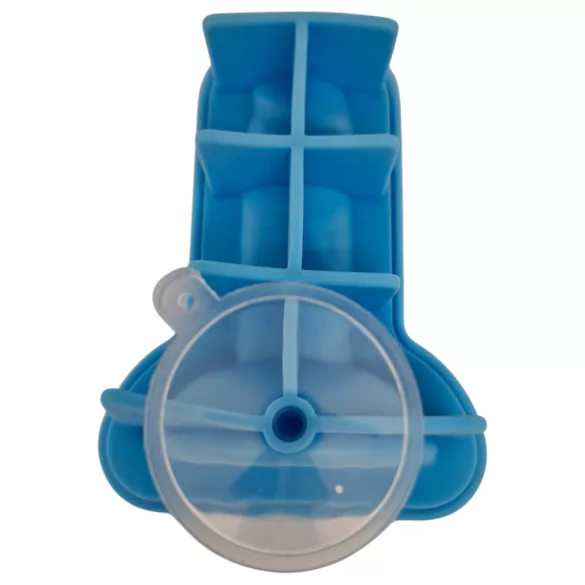 Dildo isterningebakke - silikone - blå