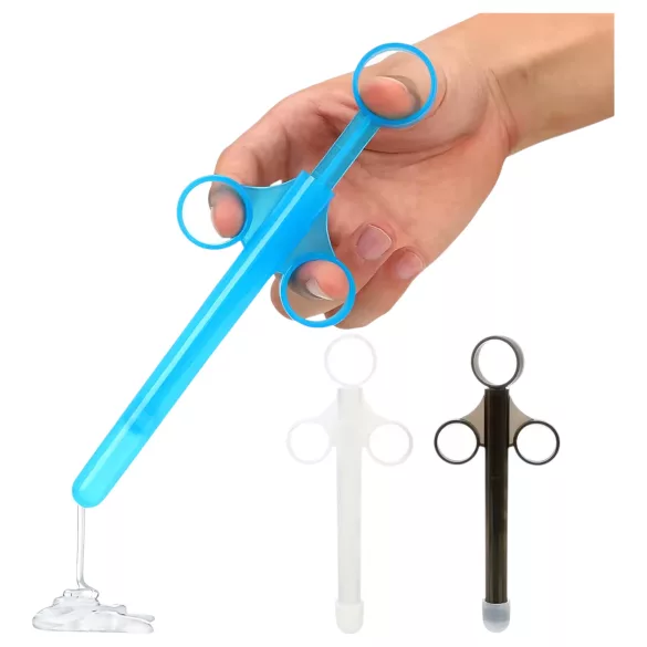 Glidecreme - dispenser - sprøjte - sort