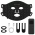 Foton hudforyngende LED-ansigtsmaske (4 lysterapi-tilstande)