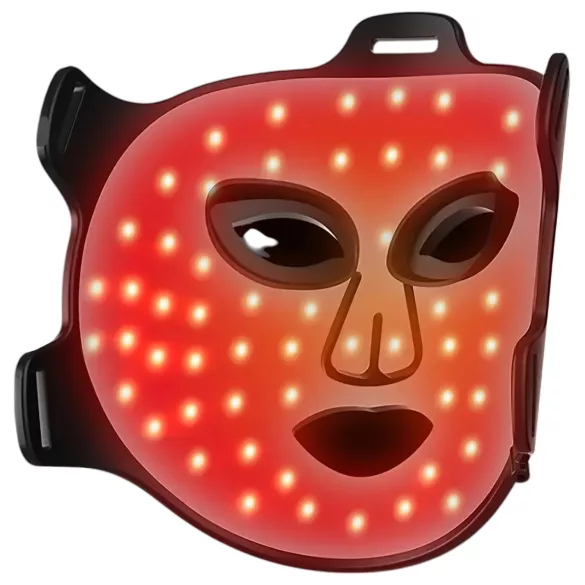 Foton hudforyngende LED-ansigtsmaske (4 lysterapi-tilstande)