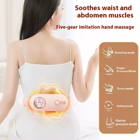 HappyPet Comfort - menstruationsmassagebælte - hvid