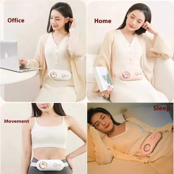 HappyPet Comfort - menstruationsmassagebælte - hvid