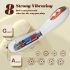 IntiGlow - Vaginalforyngende LED G-punktsvibrator (hvid)
