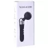 Buet vibrator - genopladelig massager - sort