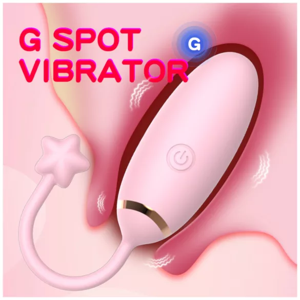 Funny Me - bærbart app-styret vibrerende æg (pink)