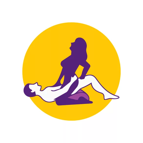 Desirel Magic Pillow - hjerteformet sexpude (rød)