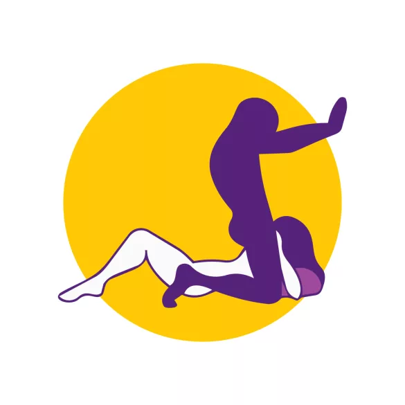 Desirel Magic Pillow - hjerteformet sexpude (rød)