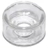 Hardway - penisring - ekstra manchet - silikone/transparent